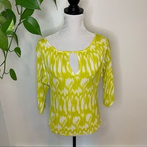 Trina Turk Silk blend Petite Top/Blouse.
